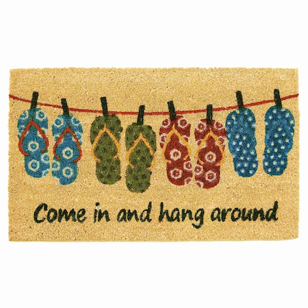 Calloway Mills Natural, Black, 36 W x 72 L 121813672